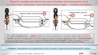 Классификация и сигнализация светофоров на железнодорожном транспорте(часть первая).