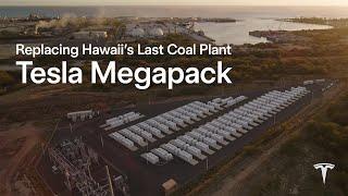 Helping Replace Hawaii’s Last Coal Plant | Tesla Megapack