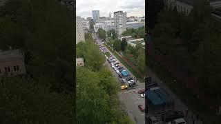 Moscow.  Video at: Polikarpova street, 25.