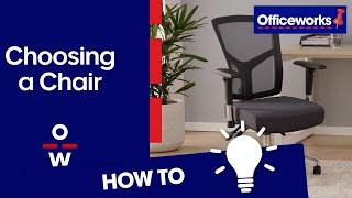 Chair Buying Guide: Choose the Best Desk, Gaming, and Ergonomic Chairs | Officeworks