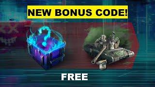 WoT Blitz NEW Bonus Code - Open Free Mystery Box and maybe YOU will WIN TANK for Free!!!