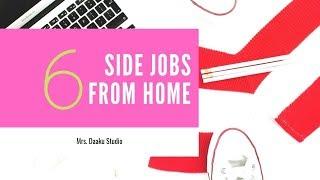 6 BEST SIDE HUSTLES FOR 2020 (MAKE MORE MONEY ON THE SIDE) 