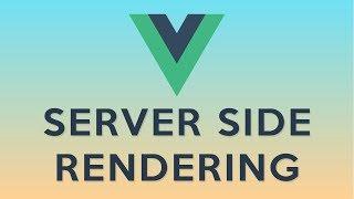 What is Server Side Rendering? Vue JS SSR example