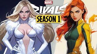 NEW LEAKED HEROES REVEALED IN MARVEL RIVALS SEASON 1!