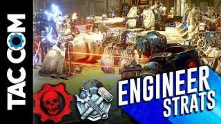 Gears 4 - Engineer Strats - **Corrected Vid in Description**