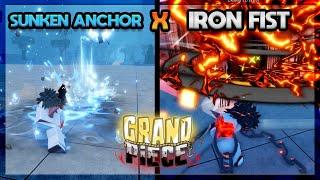 [GPO] Iron Fist X SUNKEN ANCHOR is Unbalanced |  Grand Piece Online