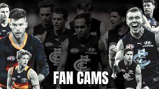 Blue Abroad Fan Cams | Carlton v Adelaide | AFL Round 17, 2020