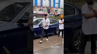 #karanveersingh At #mannarachopra father prayer Meet  #ytshorts #trendingshorts #shorts