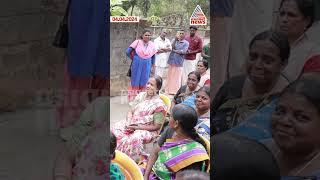 എൻ ഡി എ സ്ഥാനാർത്ഥി രാജീവ് ചന്ദ്രശേഖർ  ബാലരാമപുരം ഐത്തിയൂർ വാർഡ് കുടുംബ സംഗമത്തിന് എത്തിയപ്പോൾ