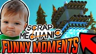 KID STEALS MY ROCKET SHIP Scrap Mechanic