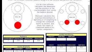 Software Crankshaft Balance Design - ENG