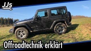 Was macht einen Geländewagen zum Geländewagen? Offroad Technik erklärt! -Bauarten erklärt- JJsGarage