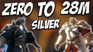 ZERO SILVER TO 28M !!! HOW TO EARN SILVER FROM 0 WITH PVP | SOLO PVP - ALBION ONLINE