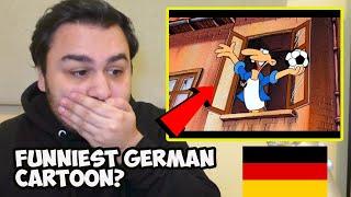 British Reaction To Werner Beinhart Fußballspiel (German Cartoon)