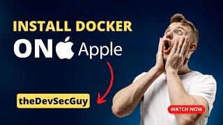 How to install docker on Mac OS M1 Pro Latest 2023