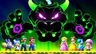 Super Mario Bros. Wonder - All Characters vs All Bosses