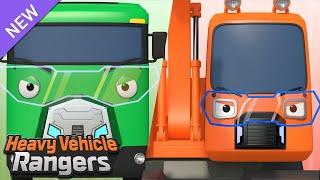 2024 NEW The best duo Mega & Hank | Strong Heavy Vehicle Rangers | Heavy Vehicles Song | Tayo Bus