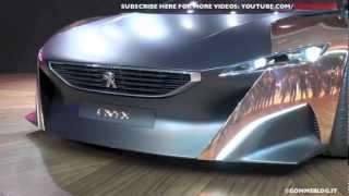 Peugeot Onyx: New Concept Car @ 2012 Paris Motor Show