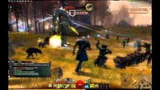 Guild Wars 2 Champion Giant Fight