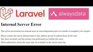 AlwaysData: Laravel Error 500 Internal Server Error