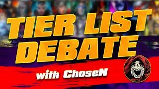 Tier List Debate With ChoseN! I Raid Shadow Legends