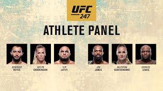 UFC 247: Athlete Panel