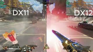 Apex Legends S22 DX11 vs DX12 - CPU-GPU Intensive Tested