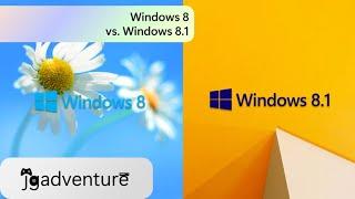 Windows - Windows 8 vs Windows 8.1 - Comparison Video (NO COMMENTARY)