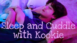 [JK ASMR] Sleeping and cuddling with Jungkook on a rainy night  + kisses (1 hour)