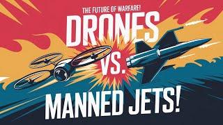 The Future of Aerial Warfare: Drones vs. Manned Jets