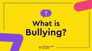 What is bullying?