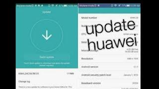 how to update any huawei smartphone