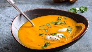 Rezept: Rüeblisuppe mit Orangen und Koriander | FOOBY