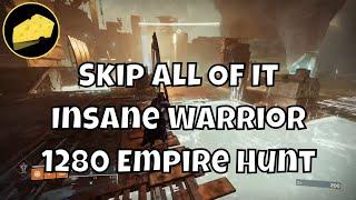 Insane Warrior Empire Hunt Cheese - Skip 95% - Easy Master 1280