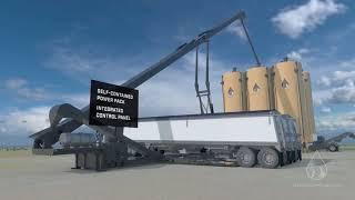 Last Mile Frac Sand Delivery Solution of Black Mountain Sand