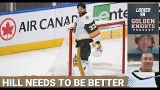 The Vegas Golden Knights need more out of Adin Hill next season.