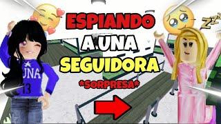 ¡ESPIANDO A UNA SEGUIDORA EN Murder Mistery 2! | Lunajaquin