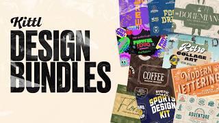 Kittl's New Design Bundles Will Save You SO Much Time!