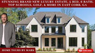 Brand New East Cobb, Georgia Estate. Modern, Quality, & Luxury On A Basement - Golf & Top Schools