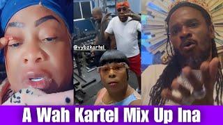 Shorty & Vybz Kartel| Big F!ght & Kartel In The Middle Of It| Lisa Hyper Step Out