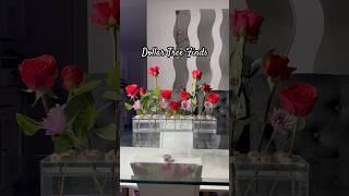 DOLLAR TREE CENTERPIECE IDEA. #centerpiece #tabledecoration #floraldesign #roses #homedecoration
