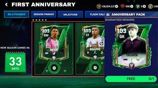 103 Messi!!! 103 Yashin!!! Free 101-103 Rated Anniversary Rewards & Gifts | Fc Mobile