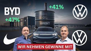 Volkswagen und Nike jetzt kaufen? BYD | Brent Crude Öl