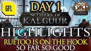 Path of Exile 3.25: SETTLERS DAY #01 RUETOO IS ON THE HOOK, SO FAR SO GOOD, SLAMMING and more...