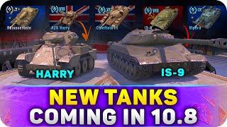 Hidden Tanks In 10.8 | WoT Blitz