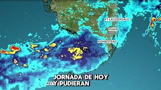 La #lluvia fuerte continúa en sur de #Florida