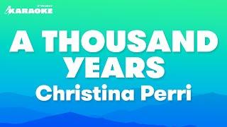 Christina Perri - A Thousand Years (Karaoke Version)