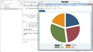 Pie chart with exploded pieces