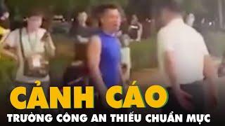 Cảnh cáo trưởng Công an phường Bãi Cháy va chạm giao thông, thiếu chuẩn mực với dân