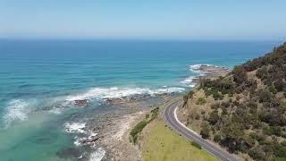 EASTERN VIEW BEACH in 4K  - Start of The Great Ocean Road  - DJI MAVIC AIR 2